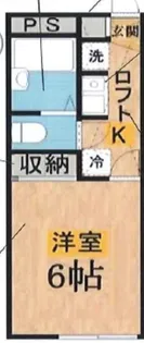 ヴィクトリアコーポM【2階】の間取り