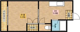 マンションA&R【4階】の間取り