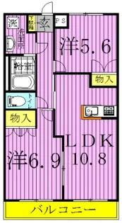 プロニティおおたかの森【1階】の間取り