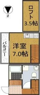 Hatch枇杷島【1階】の間取り