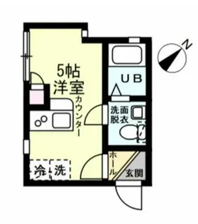 MY横浜戸塚【1階】の間取り