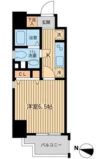 神奈川県大和市中央林間5【マンション】の間取り