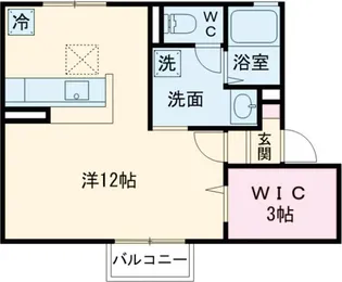セジュールショコラ【2階】の間取り