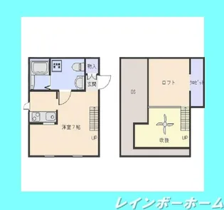 プリマガーデンフィオーレII【2階】の間取り