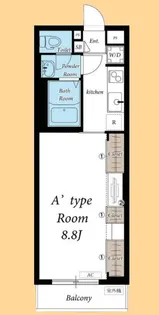 リブリ・朝霞【1階】の間取り