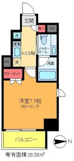 リアルテ亀戸【2階】の間取り