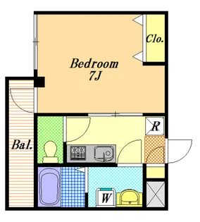 フェリーチェ【2階】の間取り