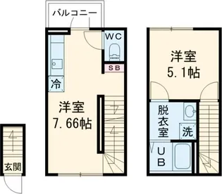 カインドネス南雪谷の間取り