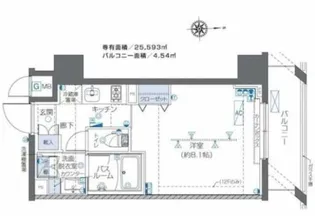 東京都千代田区神田佐久間町3【マンション】の間取り