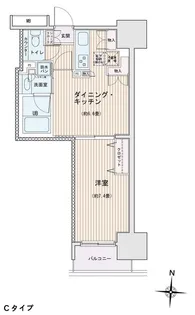 東京都墨田区江東橋3【マンション】の間取り