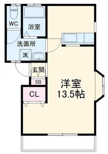 グリーンハイム日吉【2階】の間取り