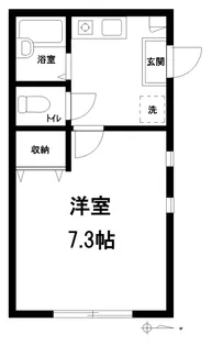 カーサ・AER【1階】の間取り