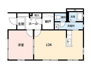 杉並区高円寺南1丁目16-5住宅【1階】の間取り