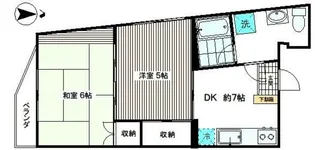 山口ビル【2階】の間取り