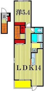 グリーンパークヒルズ【2階】の間取り