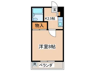 メゾン・デ・フル-レ【1階】の間取り