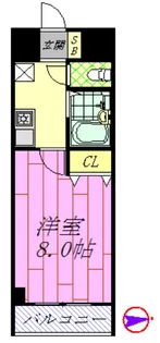 イーストパレス【3階】の間取り
