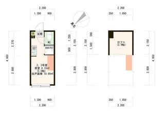 東京都杉並区和泉4【アパート】の間取り