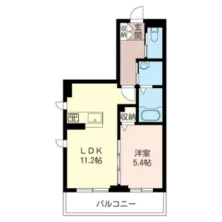 グランディール【1階】の間取り