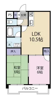 シェモア長良【5階】の間取り