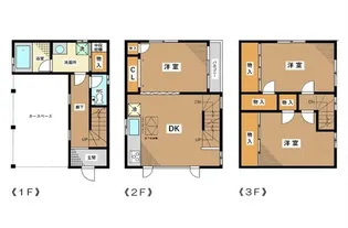 東京都大田区田園調布1【一戸建】の間取り