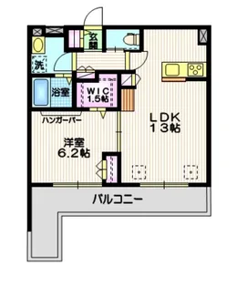 HEBEL MAISON 中山【1階】の間取り
