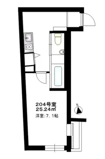 東京都渋谷区恵比寿南3【マンション】の間取り