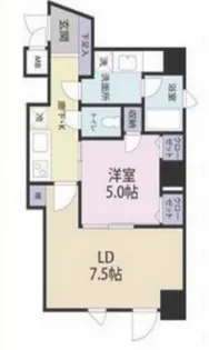 NOZY赤坂 ノージー赤坂【5階】の間取り