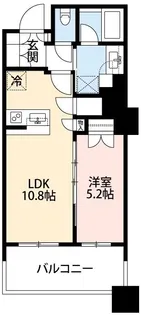 ブリリア有明スカイタワー【8階】の間取り
