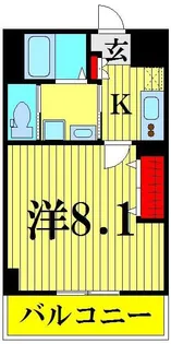 スフィア【5階】の間取り