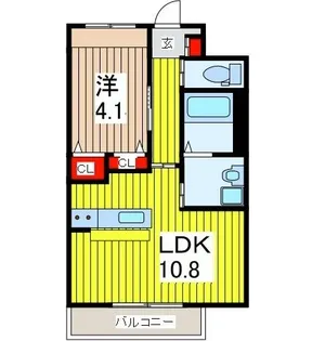 STELLA KOUSEI【3階】の間取り