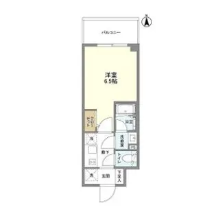 大阪府大阪市浪速区桜川2【マンション】の間取り