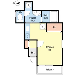 クレール【1階】の間取り