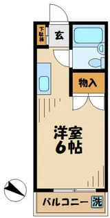 b’CASA多摩永山IIRE-BORN【5階】の間取り