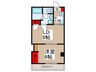 シャンクス【2階】の間取り