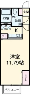 ZESTY駒沢大学II【2階】の間取り