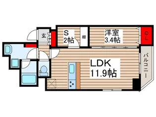 アイルプレミアム押上ノルド【5階】の間取り