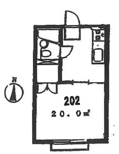 サンコート平町【2階】の間取り