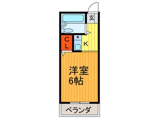 メゾンウエダ【2階】の間取り