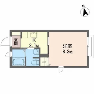 シャーメゾンK【1階】の間取り