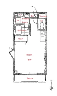MJフォレスト【1階】の間取り