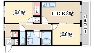 グランシャリオ【3階】の間取り