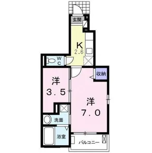 belle・88【1階】の間取り