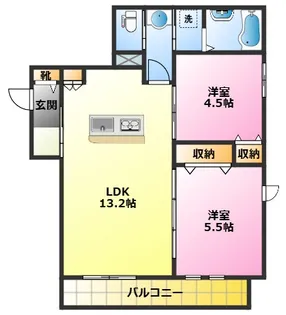 サンクチュアリ陣屋【1階】の間取り