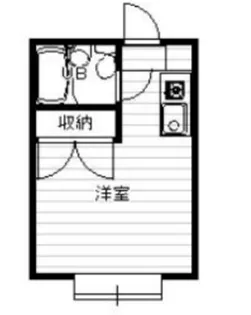 浜田山コーポ【1階】の間取り