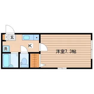 デュークエリート【2階】の間取り