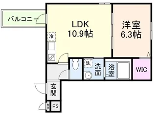 カサデチョコ【1階】の間取り