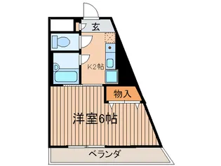 フェイム ドゥ ボウ【2階】の間取り