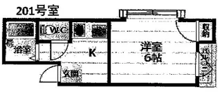 プレアール門真【2階】の間取り