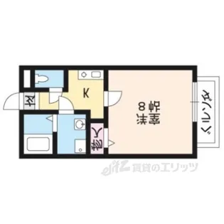 ダイワ・ヴィラノルテA棟【1階】の間取り